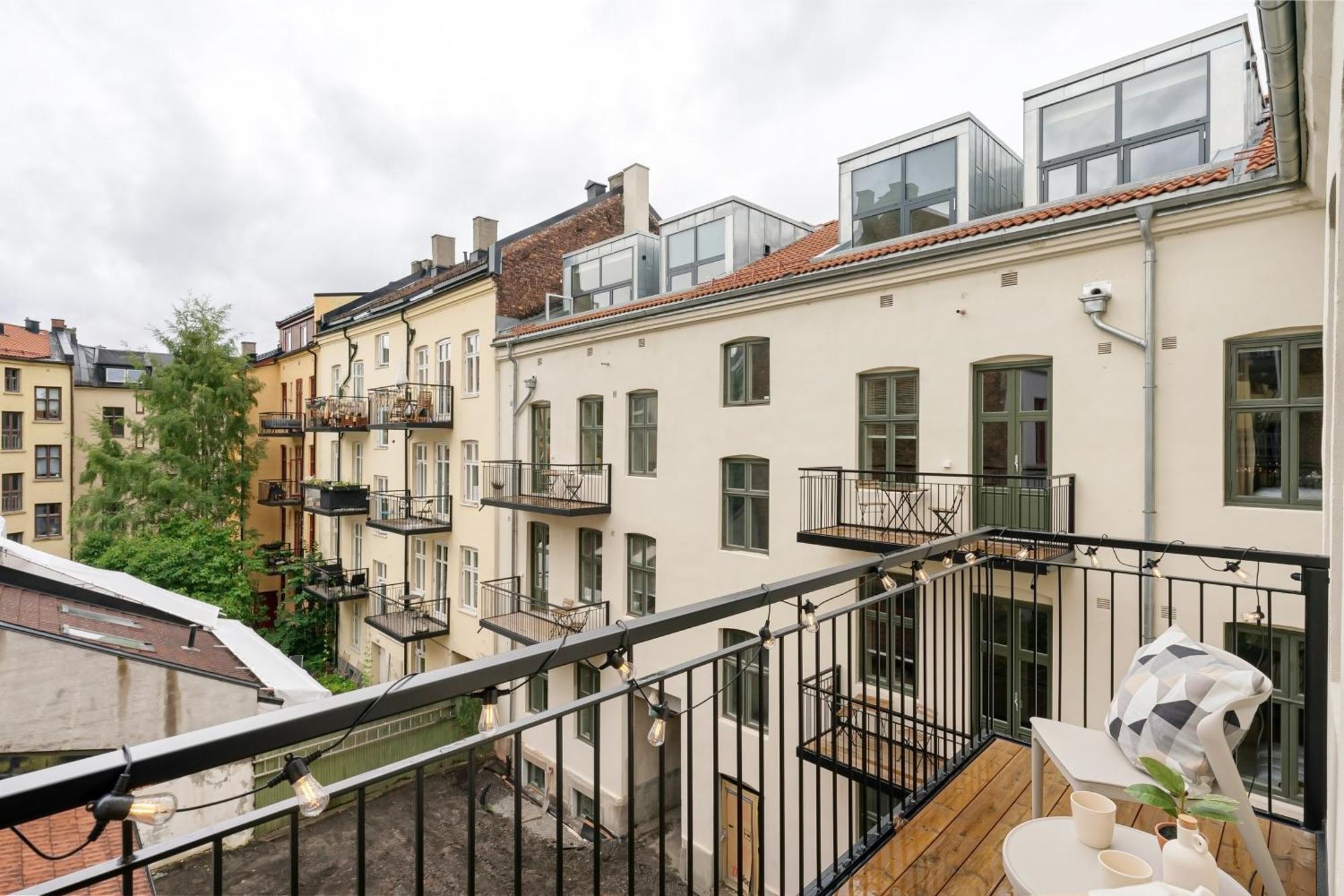 Dinbnb Apartments Gruenerlokka I 2-Bedroom With Balcony Oslo Eksteriør billede