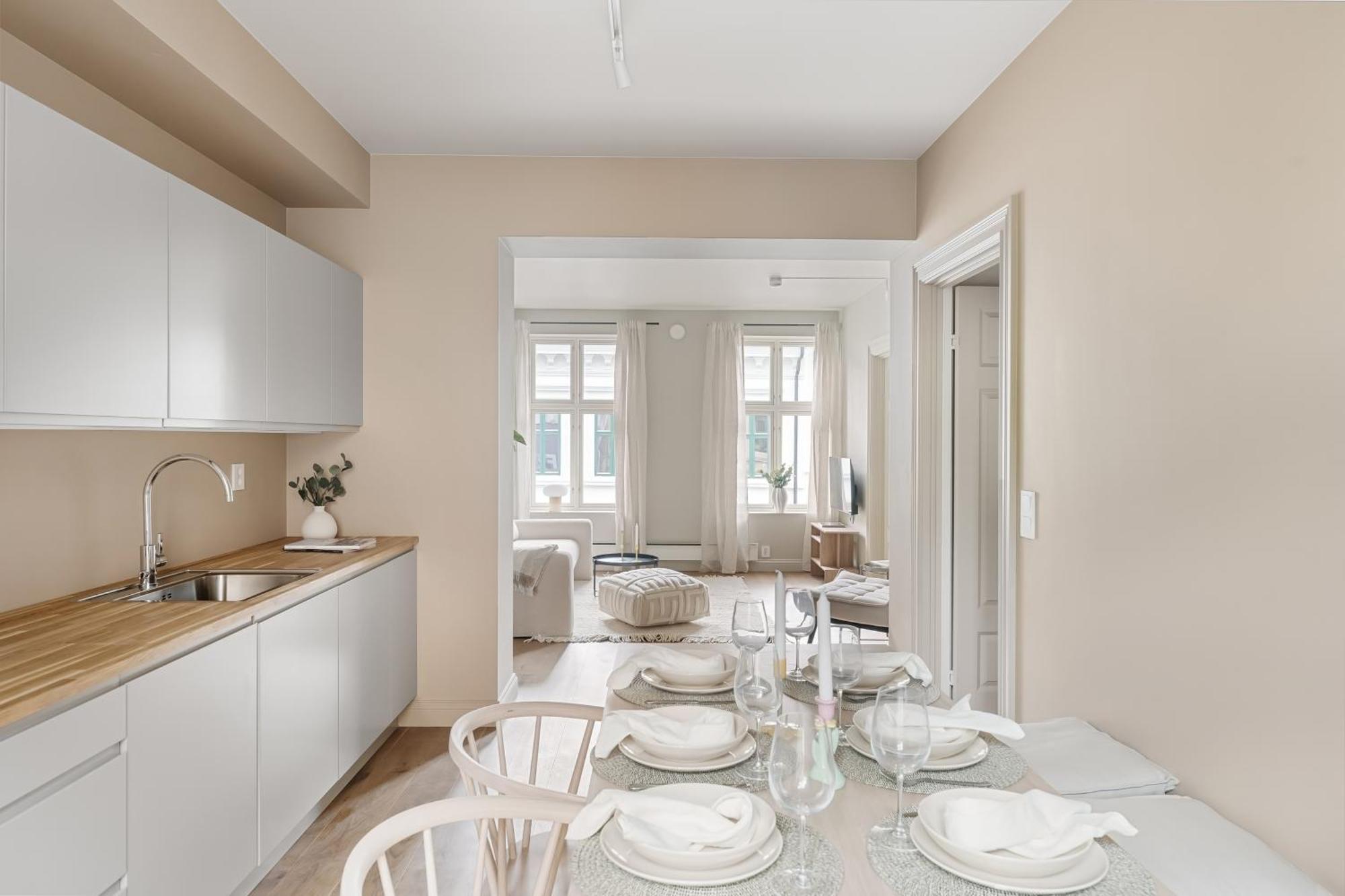 Dinbnb Apartments Gruenerlokka I 2-Bedroom With Balcony Oslo Eksteriør billede